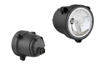 Halogenowa lampa robocza (umocowanie pod 3 nakrętki) z wbudowanym złączem AMP Faston