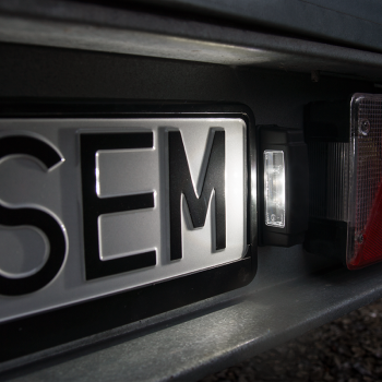 ESP1 lampy LED oświetlenia tablicy rejestracyjnej