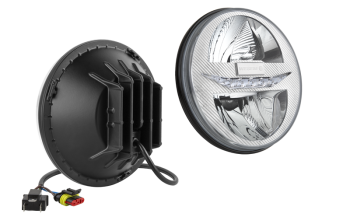 moduł LED 12V-24V, przewód 0,25 m, złącze H4, przeciwzłącze AMP SuperSeal