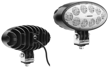 Lampa robocza z diodami LED, przewodem i wyłącznikiem