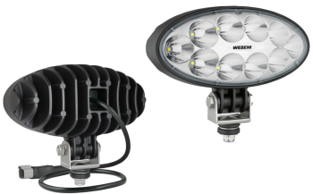 Lampa robocza z diodami LED, przewodem i złączem Deutsch DT04-2P