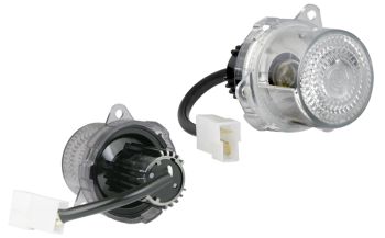 żarówka R5W 12V, przewód 0,1 m, złącze AMP Faston