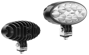 Lampa robocza z diodami LED i wbudowanym złączem Deutsch DT04-2P