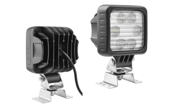 Lampa robocza z diodami LED, uchwytem omega i przewodem