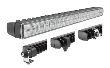 Lampa robocza z diodami LED, światłem pozycyjnym i uchwytami: tylnym, dolnym, bocznym