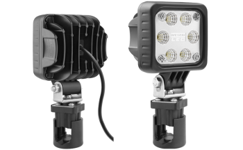 Lampa robocza z diodami LED, uchwytem CAR2 i przewodem