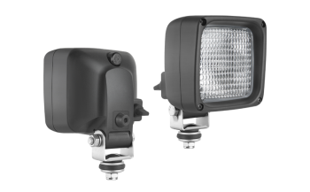 Halogenowa lampa robocza z przelotką i wyłącznikiem