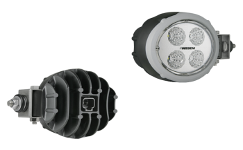 Lampa robocza z diodami LED i wbudowanym złączem Deutsch DT04-2P