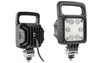Lampa robocza z diodami LED, przewodem i wyłącznikiem