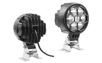 Lampa robocza z diodami LED, uchwytem omega i przewodem