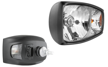 Reflektor przedni typu H4 ze złączem AMP SuperSeal - lewy