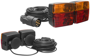 Zestaw lamp tylnych zespolonych z magnesami