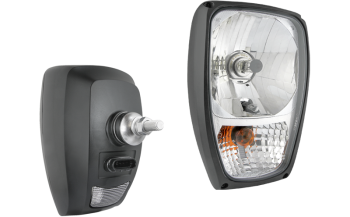 Reflektor przedni typu H4 ze złączem AMP SuperSeal - prawy / lewy