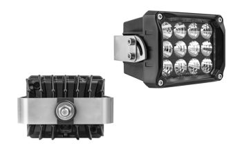 Lampa robocza z diodami LED, uchwytem tylnym i wbudowanym złączem AMP SuperSeal