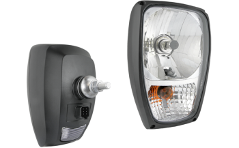 Reflektor przedni typu H4 ze złączem DT04-6P - prawy / lewy