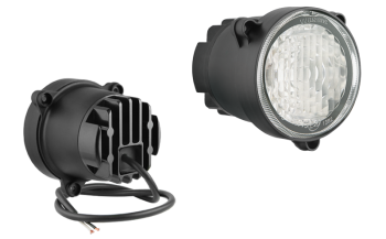 Lampa do jazdy dziennej z diodami LED i przewodem (umocowanie pod 3 śruby)