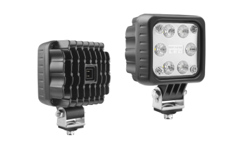 Lampa robocza z diodami LED i wbudowanym złączem AMP Faston