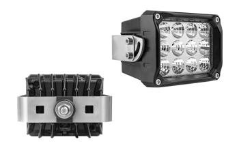 Lampa robocza z diodami LED, uchwytem tylnym i wbudowanym złączem AMP SuperSeal