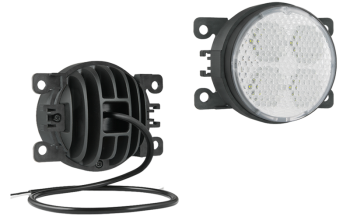 Lampa robocza z diodami LED i przewodem (umocowanie pod 4 śruby)