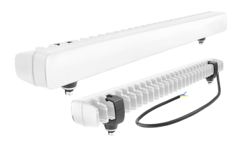 Lampa robocza z diodami LED, światłem pozycyjnym i uchwytem dolnym