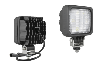 Lampa robocza z diodami LED, przewodem i złączem AMP SuperSeal