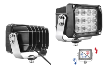 Lampa robocza z diodami LED, uchwytem dolnym i przewodem