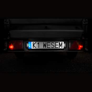 ESP1 lampy LED oświetlenia tablicy rejestracyjnej