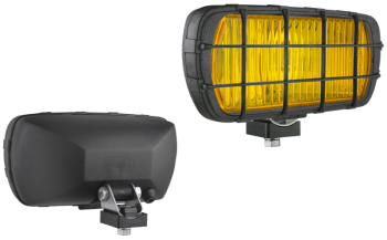 Przeciwmgłowy (przeciwmgielny) reflektor halogenowy - żółty