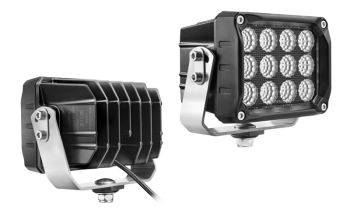 Lampa robocza z diodami LED, uchwytem dolnym i przewodem