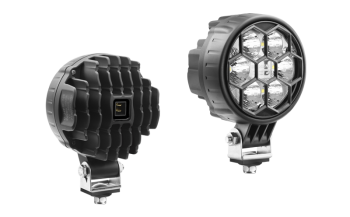 Lampa robocza z diodami LED i wbudowanym złączem AMP Faston
