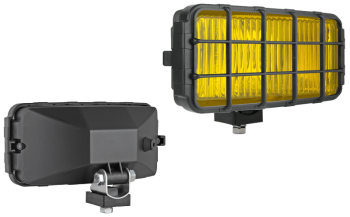 Przeciwmgłowy (przeciwmgielny) reflektor halogenowy - żółty