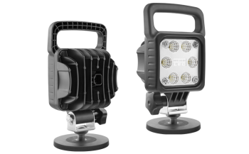 Lampa robocza z diodami LED, uchwytem magnetycznym i wbudowanym złączem Deutsch DT04-2P