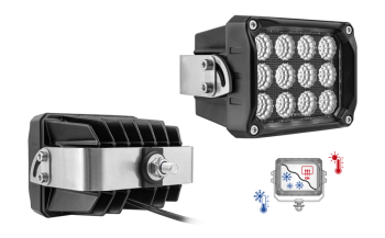 Lampa robocza z diodami LED, uchwytem tylnym i przewodem