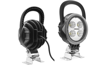 Lampa robocza z diodami LED, uchwytem omega i przewodem