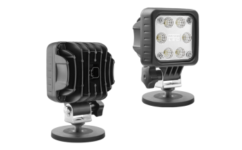 Lampa robocza z diodami LED, uchwytem magnetycznym i wbudowanym złączem Deutsch DT04-2P