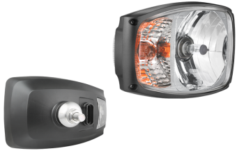 Reflektor przedni typu H4 ze złączem AMP SuperSeal - prawy