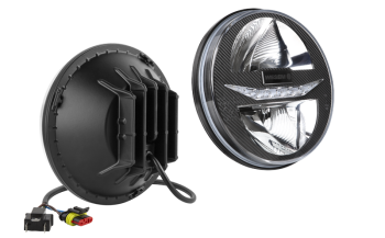 moduł LED 12V-24V, przewód 0,25 m, złącze H4, przeciwzłącze AMP SuperSeal