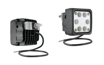 Lampa robocza z diodami LED, uchwytem tylnym i przewodem