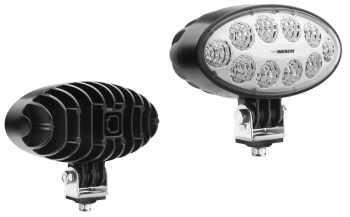 Lampa robocza z diodami LED i wbudowanym złączem Deutsch DT04-2P