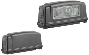 Oświetlenie tablicy rejestracyjnej