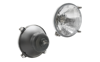 Element optyczny Ø138, typu H4, rozstaw otworów 106x106 (światła: mijania, drogowe)