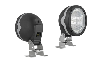 Halogenowa lampa robocza z wbudowanym złączem AMP Faston