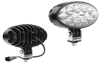 Lampa robocza z diodami LED, przewodem i złączem HB3 2P Cap