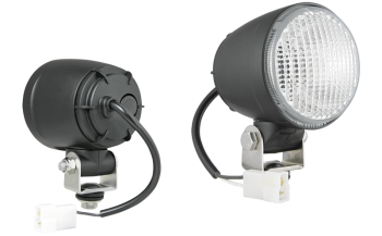 Halogenowa lampa robocza z przewodem i złączem AMP Faston