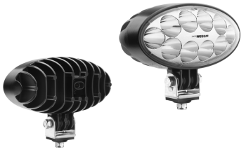 Lampa robocza z diodami LED i wbudowanym złączem AMP SuperSeal