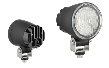 Lampa do jazdy dziennej z diodami LED i wbudowanym złączem AMP Faston