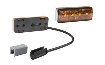 Lampa boczna obrysowa z diodami LED