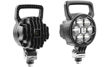 Lampa robocza z diodami LED i wbudowanym złączem AMP Faston