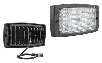 Lampa robocza z diodami LED, przewodem, ramką i złączem Deutsch DT04-2P