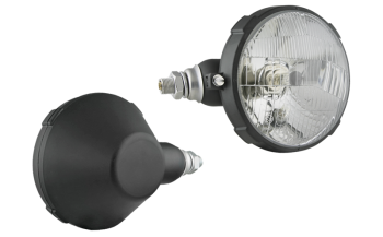 Reflektor przedni typu H4 w obudowie z tworzywa - lewy (światła: mijania, drogowe, pozycyjne)